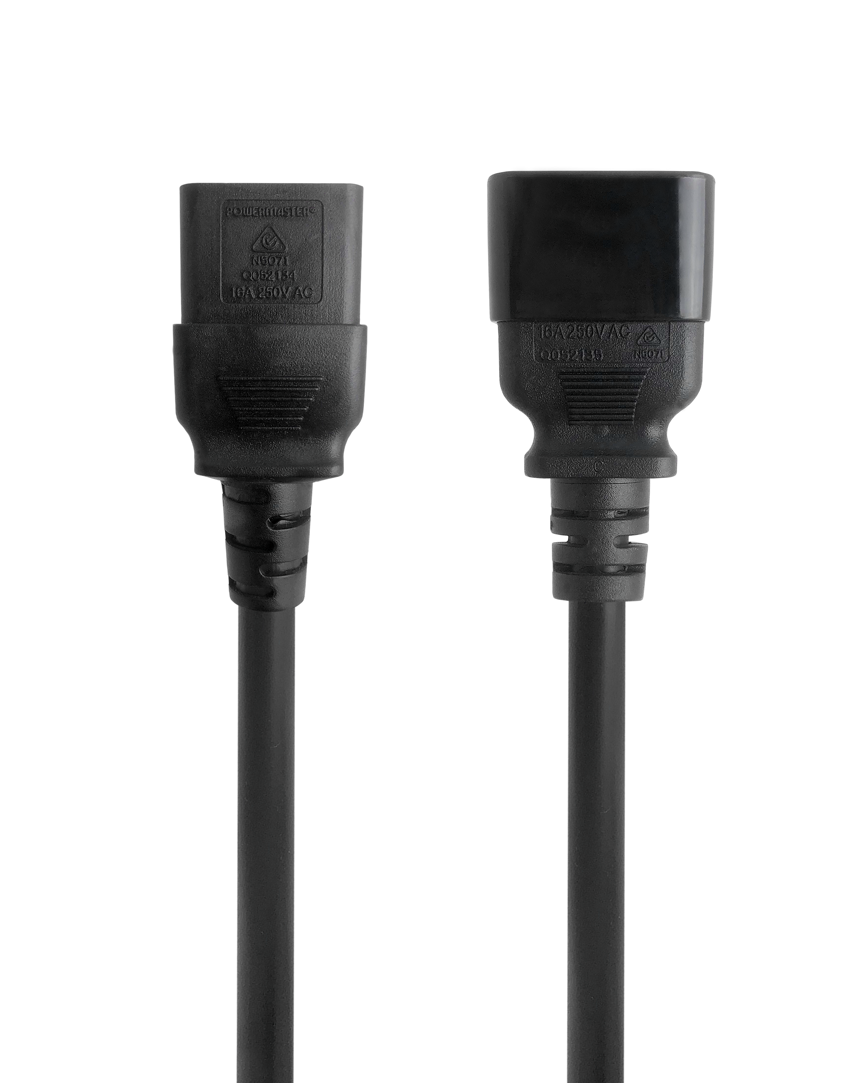 IEC-C19 To C20 Power Cord 10m Black 15A 1.5mm