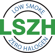 LSZH logo indicating safer, low-emission cabling.