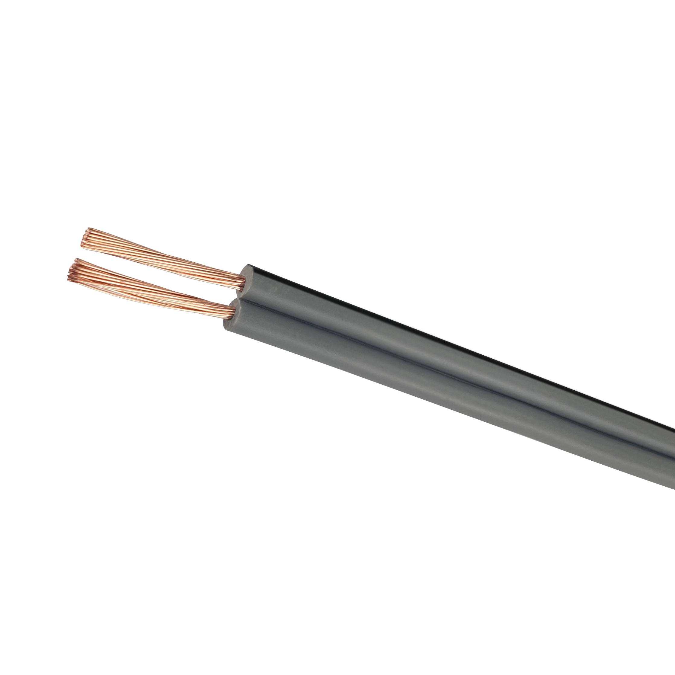 20AWG Figure-8 Speaker Cable (100m Reel, Grey)