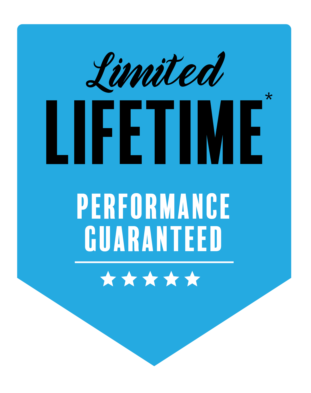 Limited Lifetime Warranty Seal