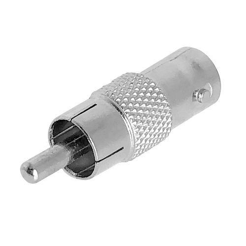BNC female to RCA male coaxial adaptor