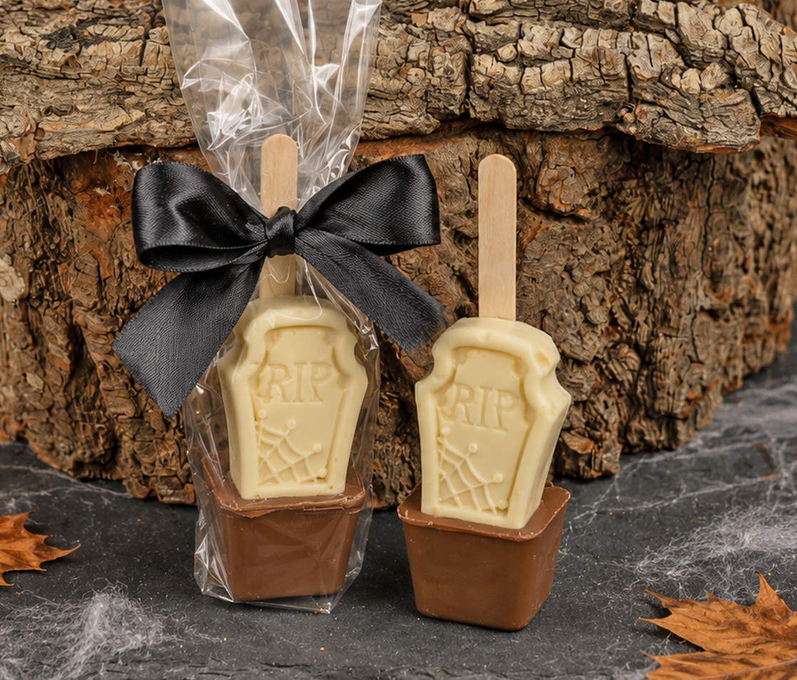 8097 Gravestone Hot Chocolate Stirrer - So Good it's Spooky