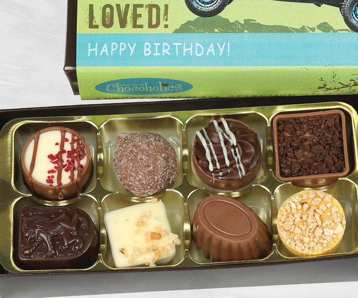 Land Rover Off Road Birthday Chocolates