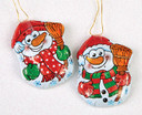 8254 Milk Chocolate Snowman Tree Hanger