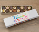Luxury Belgian Chocolates Thank You design.