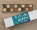 Personalised 16 Luxury Chocolates in a Box - Blue Happy Birthday Personalised 16 Luxury Chocolates in a Box - Blue Happy Birthday