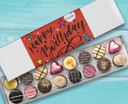 Red Happy Birthday Chocolate Gift Box. A Lovely Birthday Present