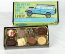 Land Rover Chocolate Box with happy birthday message