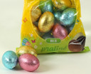 6818 Bag of Chocolate Praline Filled Eggs in Foil