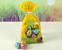 Bag of Chocolate Praline Filled Eggs in Foil