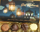 Eid Mubarak Chocolate Box With Lantern Wrapper