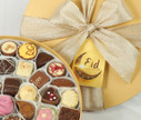 Luxury Eid 44 Chocolate Gift Box with Eid Mubarak Gift Tag