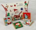 5746 Santa & Friends Gift Box with 4 Milk Chocolate Squares