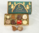 Eid Mubarak Luxury Belgian Chocolates to celebrate Eid with Green wrapper