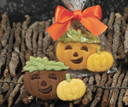 Solid Chocolate Pumpkin Duo. 2 Milk Chocolate Pumpkins
