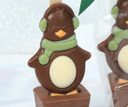 7010 Penguin Hot Chocolate Stirrer - Simply stir into hot milk