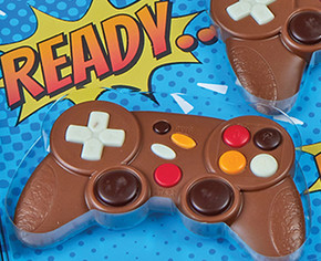 7612 Milk Chocolate Double Pack of Game Controllers