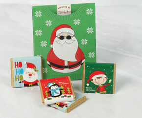 5571 Cool Santa Jumper Box with 4 Milk Chocolate Squares