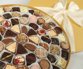 72 Luxury Swiss and Belgian Chocolates in our Largest Gift Box 72 Luxury Swiss and Belgian Chocolates in our Largest Gift Box