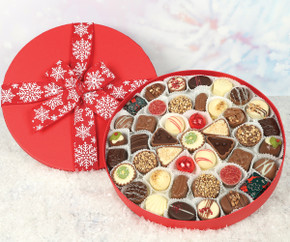 1010 Red Festive Chocolate Collection - 43 Stunning Festive Chocolates 1010 Red Festive Chocolate Collection - 43 Stunning Festive Chocolates