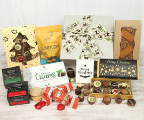 5893 Large Christmas Hamper filled with Chocolate Gifts and Treats