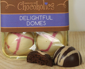 2397 Delightful Domes Artisan Chocolates 6 Pack