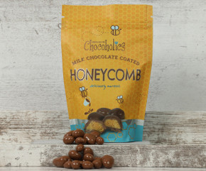 Honeycomb Bites  in milk chocolate