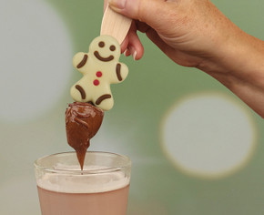 2152 Gingerbread Man Hot Chocolate Stirrer 2152 Gingerbread Man Hot Chocolate Stirrer