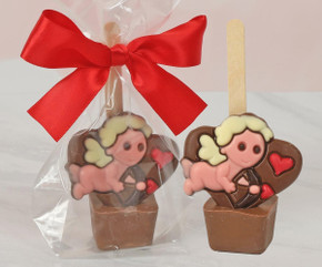 4110 Cute Cupid Hot Chocolate Stirrer - Perfect for your valentines