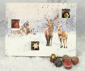 4121 Luxury Winter Scene Advent Filled with 24 of the Finest Chocolates 4121 Luxury Winter Scene Advent Filled with 24 of the Finest Chocolates