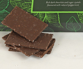 7362 Chocolate Mint Wafers - Dark Chocolate Wafers with Crispy Mint Bites