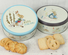 2867 Peter Rabbit Biscuit Tin - Assorted Designs 2867 Peter Rabbit Biscuit Tin - Assorted Designs