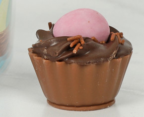 2963 Four Mini Egg Cupcake Chocolates. A Perfect Easter Treat