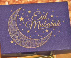 Luxury Eid Mubarak Belgian Chocolates to celebrate Eid