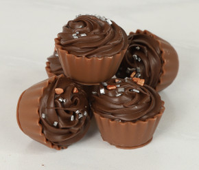 Luxury Belgian Dark Chocolate Cupcake Chocolates