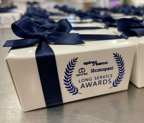 Corporate Custom Chocolate Gift Box with Foil Print