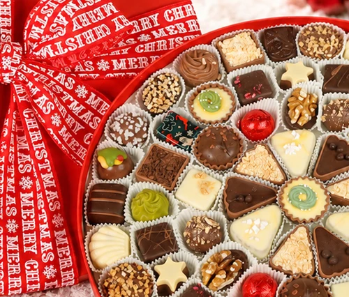 5055 Ultimate Festive Red 73 Chocolate Selection - Our Finest Festive Collection