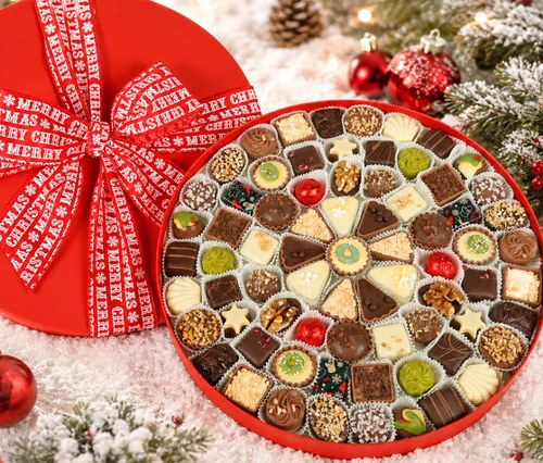 5055 Ultimate Festive Red 73 Chocolate Selection - Our Finest Festive Collection