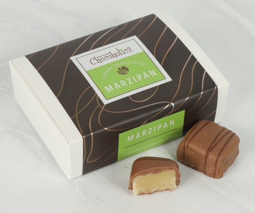 6616a SHORT DATED Marzipan Chocolate Selection Box with 6 Luxury Chocolates