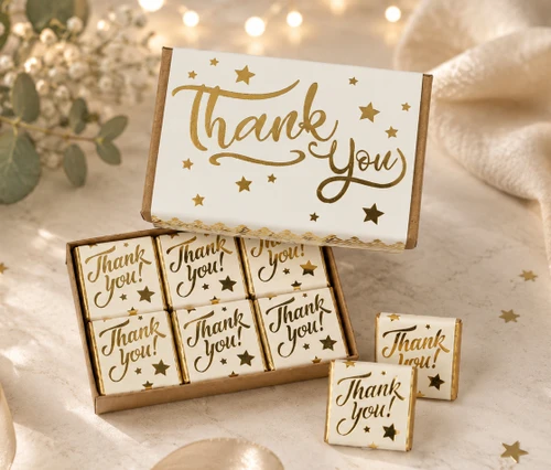 7996 Thank you Neapolitans In A Kraft Box