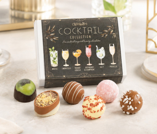 7188 - 6 Cocktail Inspired Chocolate Collection with Stunning Wrapper