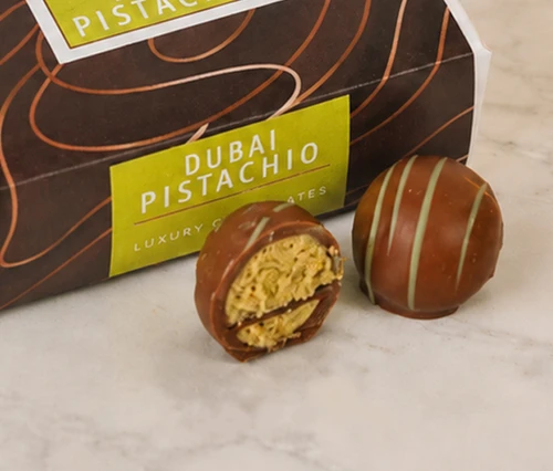 Dubai Pistachio Chocolate Truffles