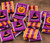 Large Bag of 100 Halloween Milk Chocolate Squares