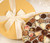 44 Luxury Belgian Chocolates in Gold Round Gift Box