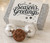 Silver Sparkle Gift Box with 3 Milk Chocolate Truffles