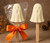 1054 Spooky White Chocolate Ghost Lolly. It's spookily good!