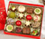 Red Glitter Festive Chocolate Box
