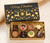 2158 Chocolate Box containing 8 chocolates with Reindeer Wrapper
