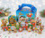 Christmas Goody Box with 24 Milk Chocolates