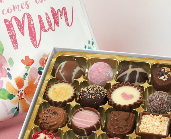 Luxury chocolate Box containing 24 chocolates For Mum